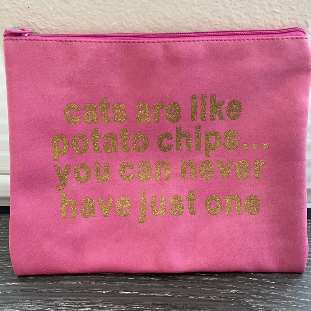 Cat lover Make up bag
